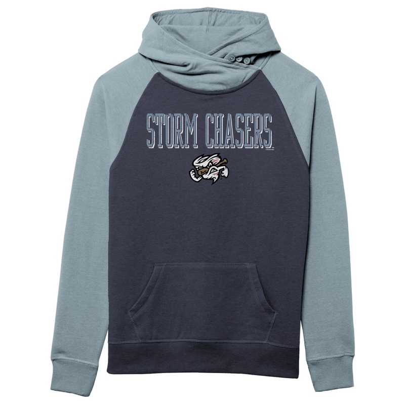 Omaha Storm Chasers L2 Brands Women’s Cozy Asym Hoodie