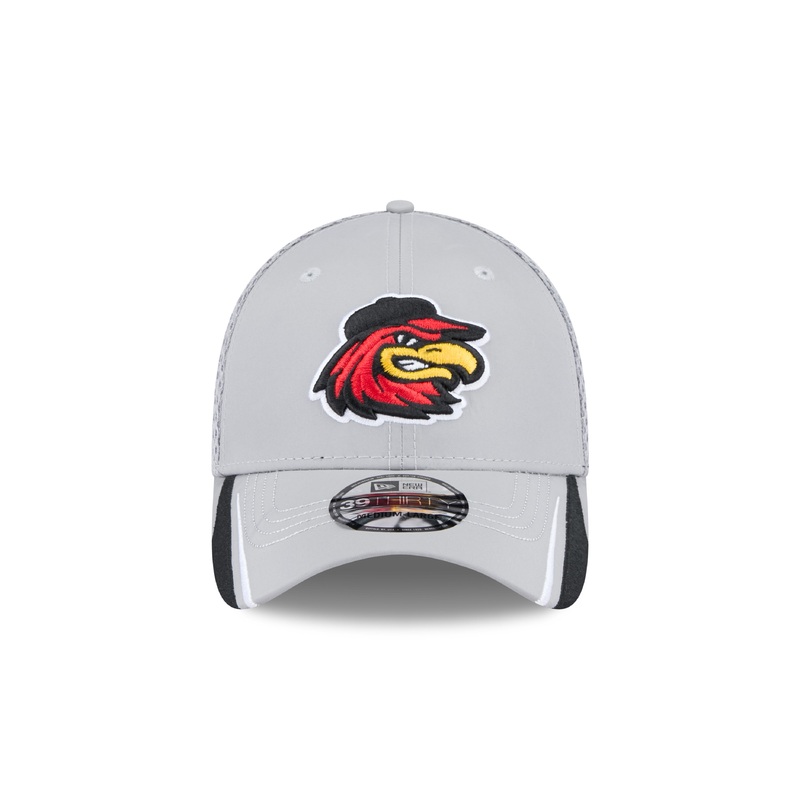 Rochester Red Wings Gray Flex Fit Cap
