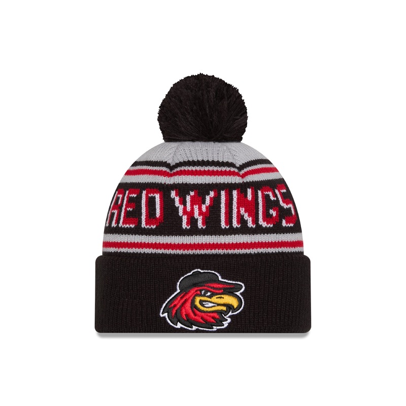 Rochester Red Wings Knit Striped Cap