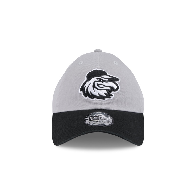 Rochester Red Wings New Era Gray Adjustable Cap