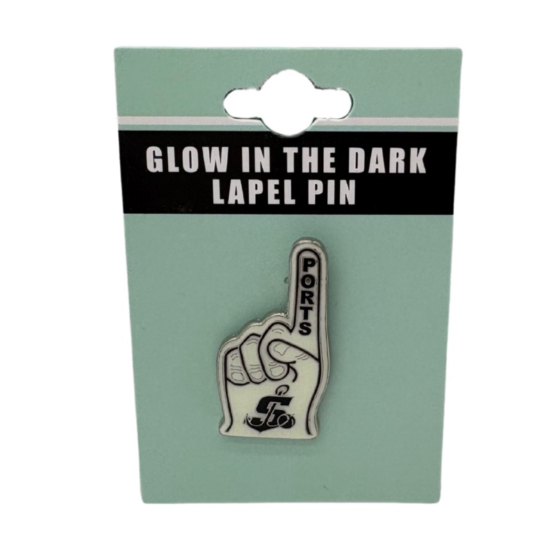 Stockton Ports Glow In The Dark Lapel Pin