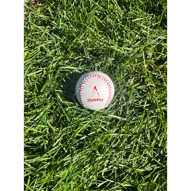 Albuquerque Isotopes Ball-White Logo
