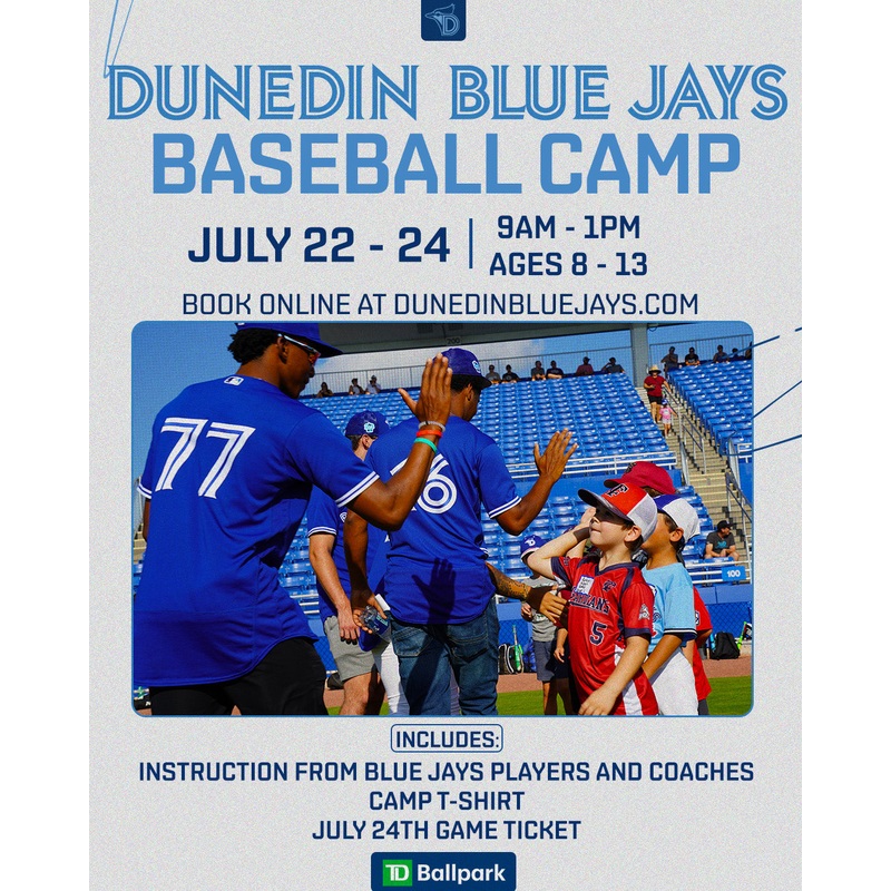 Dunedin Blue Jays 2025 Baseball Camp