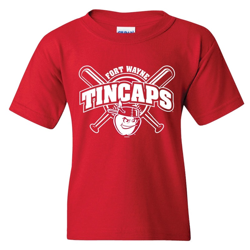 Fort Wayne TinCaps Bestie Red Youth Tee