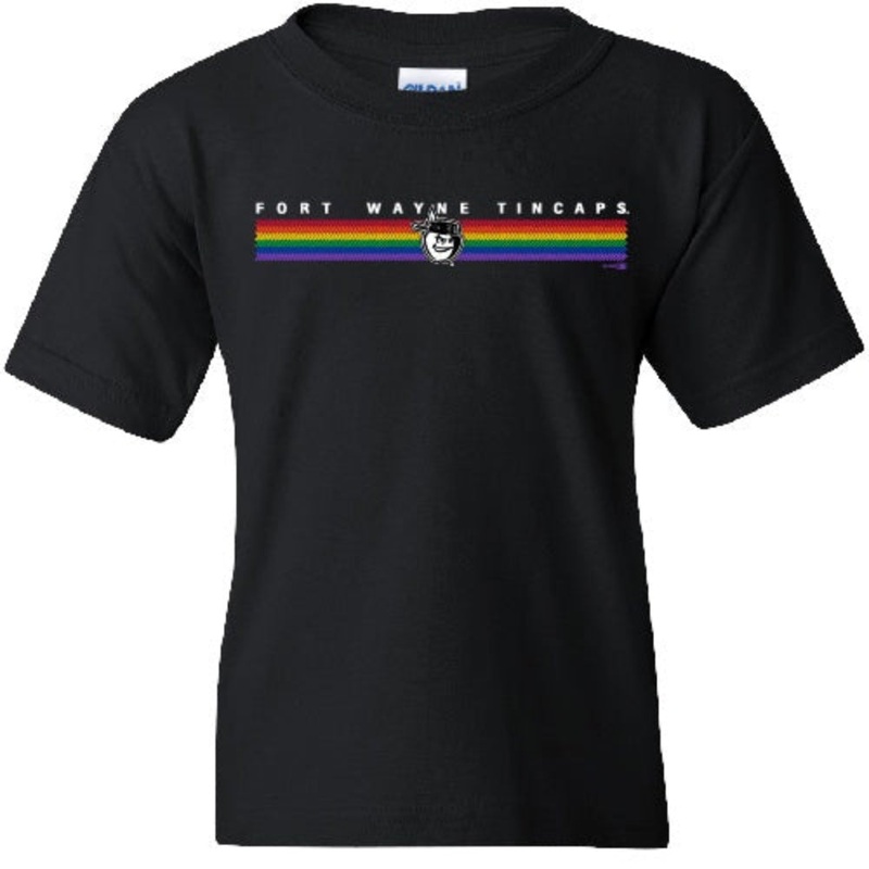 Fort Wayne TinCaps Trim – PRIDE Youth Tee