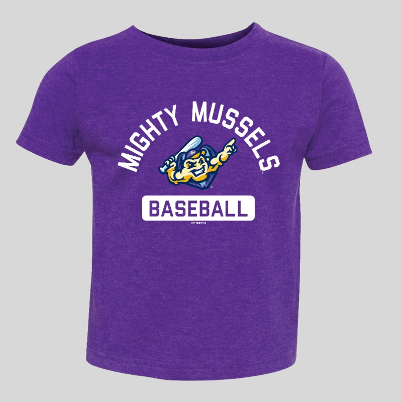 Mighty Mussels Toddler Tee PLANE