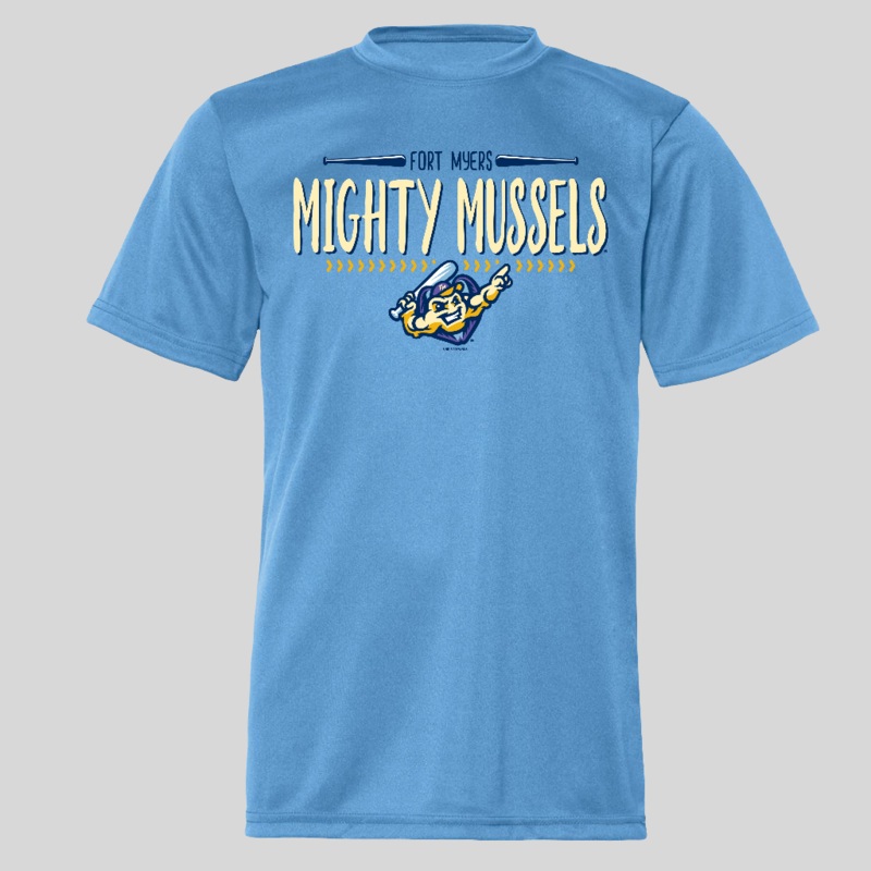 Mighty Mussels Youth Performance Tee JAMAR