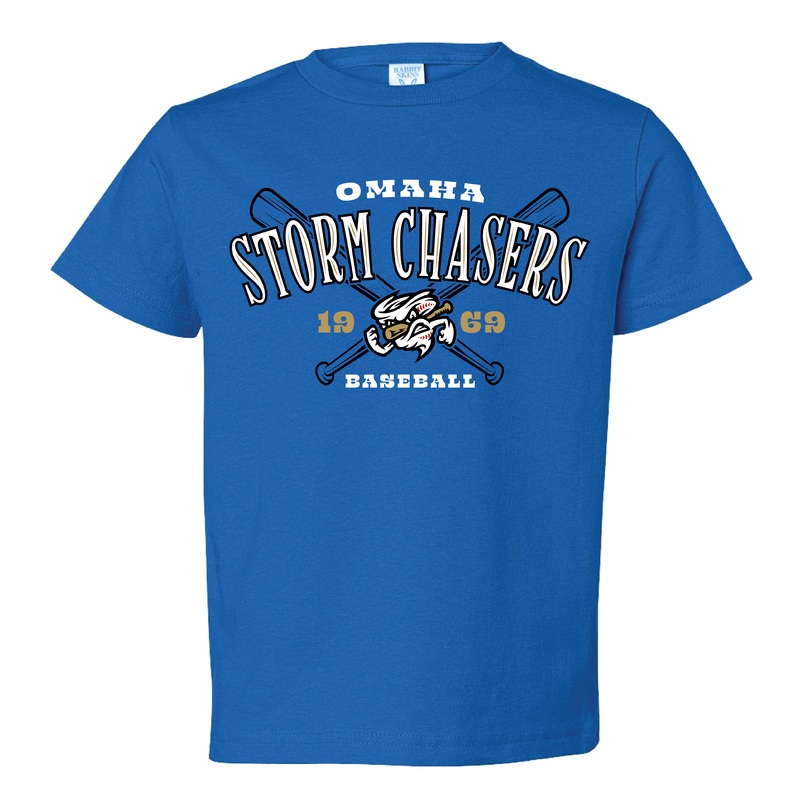 Omaha Storm Chasers Bimm Ridder Toddler Roost Royal Tee