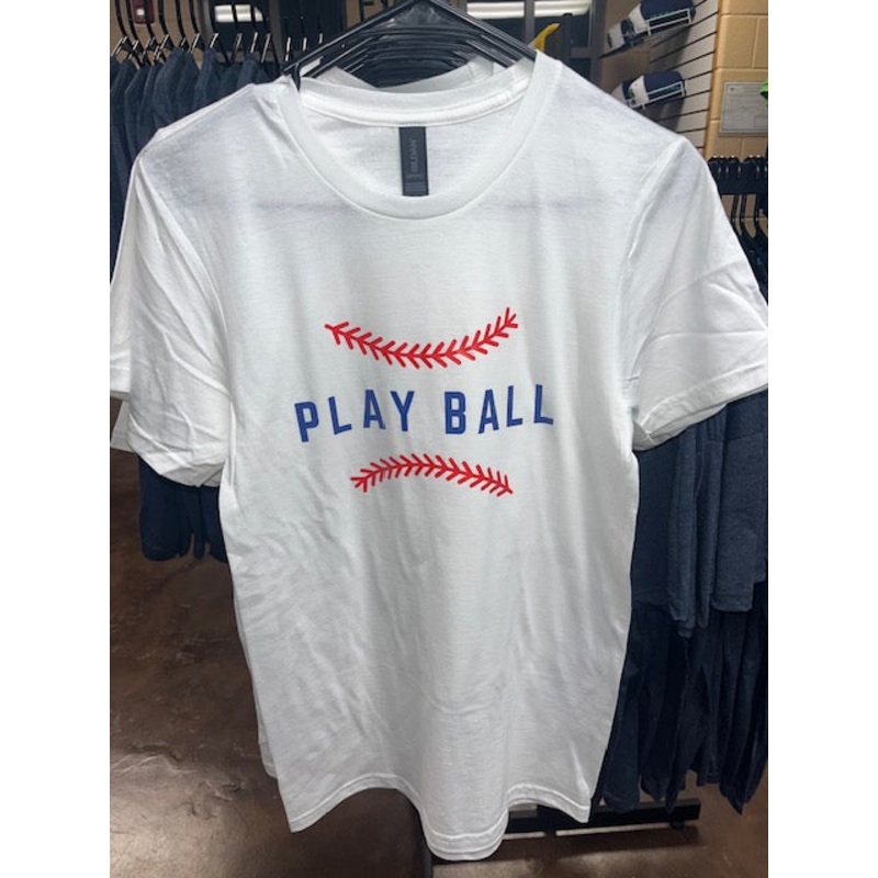 White Play Ball T-shirt