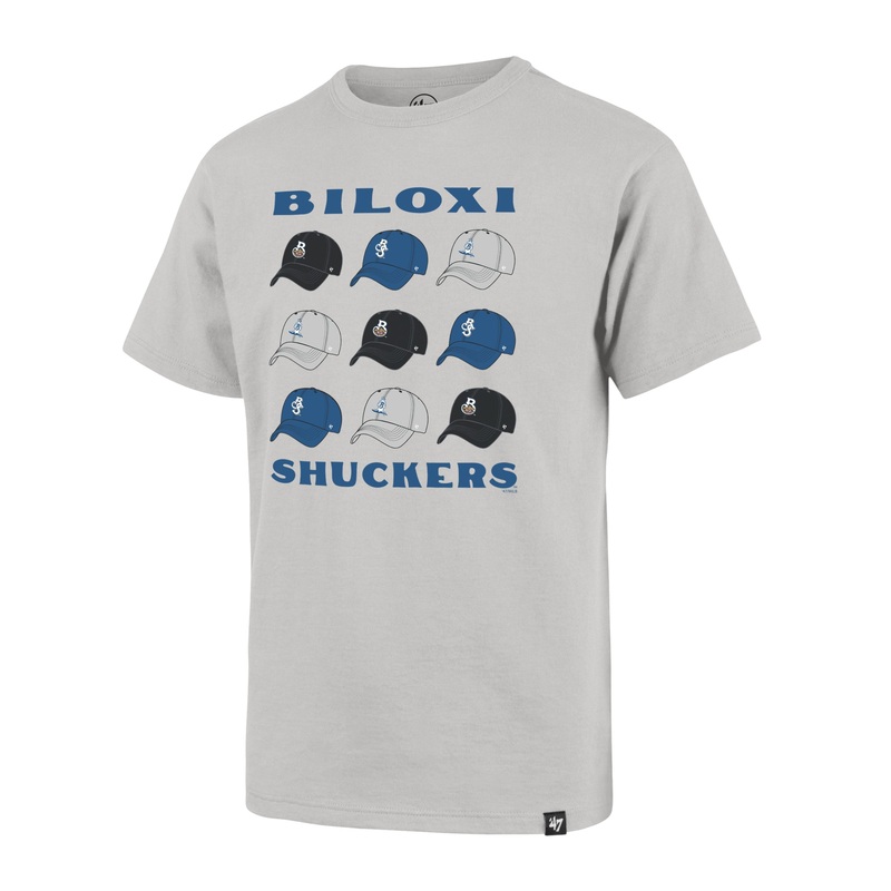 ’47 Youth Tee Shuckers Cap Logo