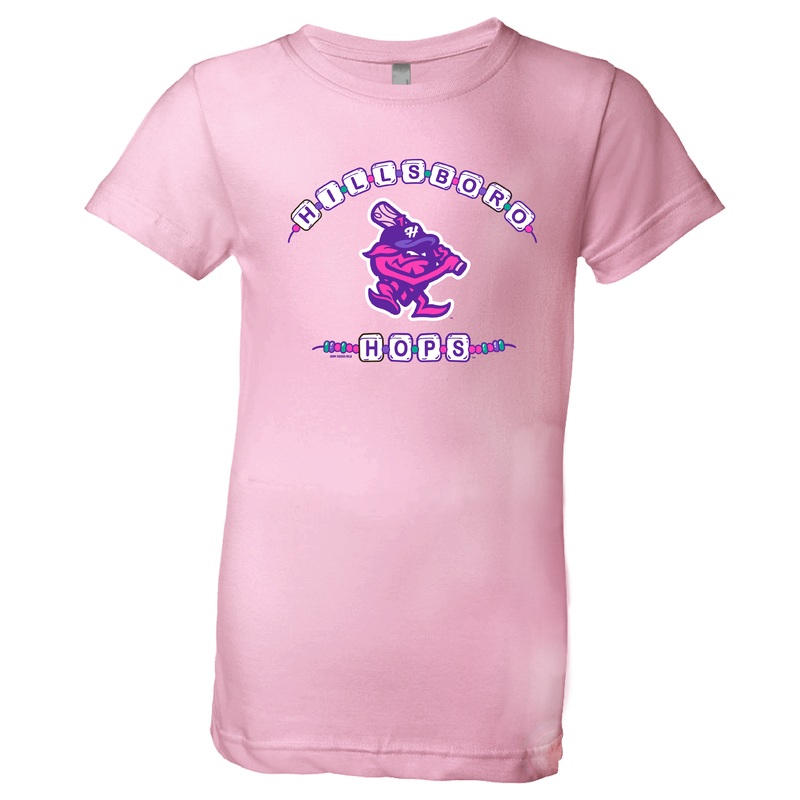 Bimm Ridder Girls Folklore Tee, Hillsboro Hops