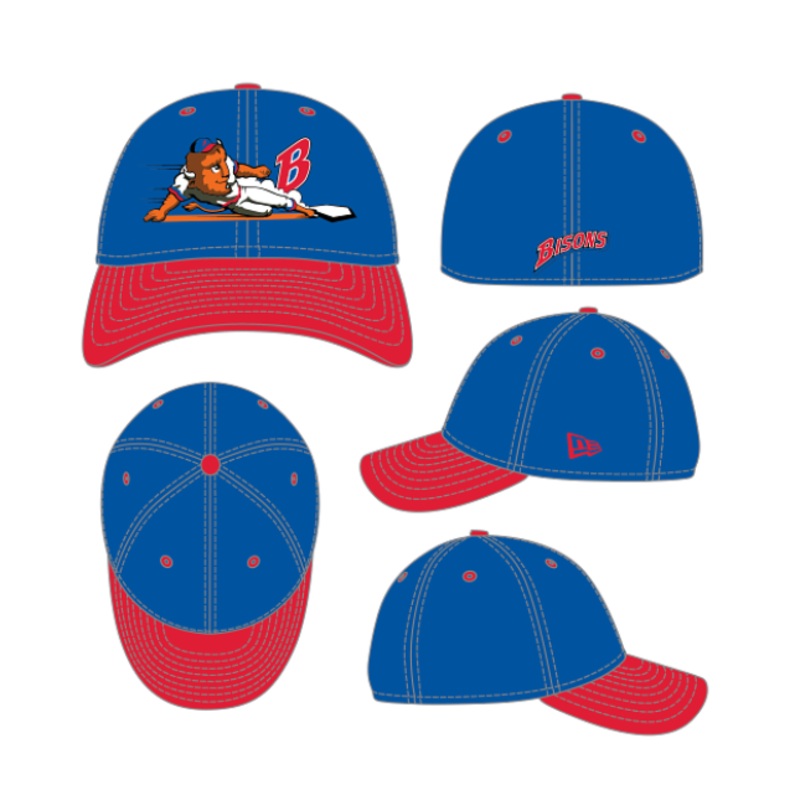 Buffalo Bisons Reverse Retro OTC 3930 Cap