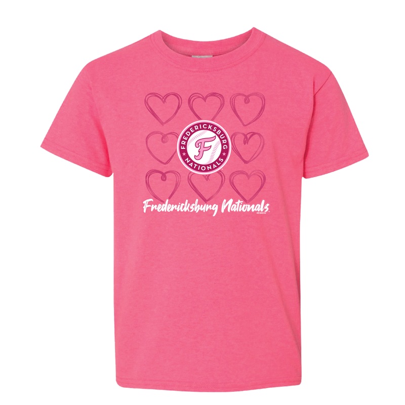 FredNats Youth Pink Tee