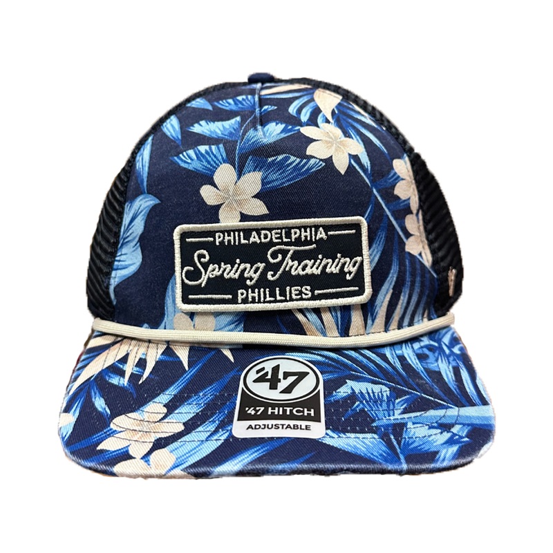 Philadelphia Phillies ’47 Brand Navy Tropical Hitch Cap