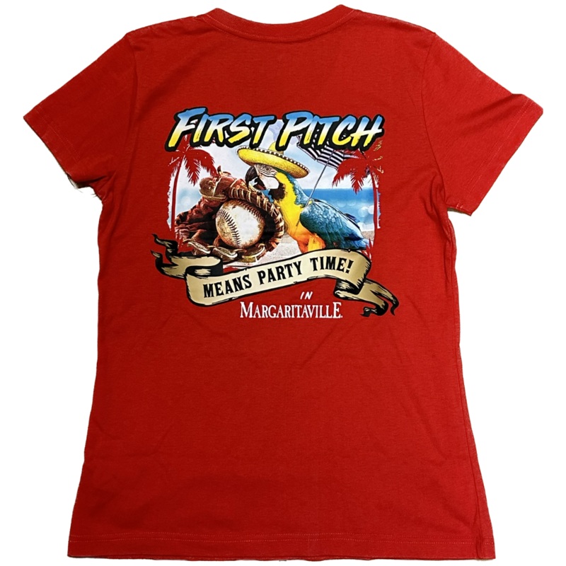 Philadelphia Phillies Margaritaville Women’s First Pitch V Neck