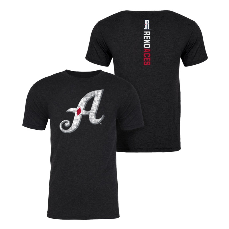 Reno Aces Men’s Black Razor Back Tee