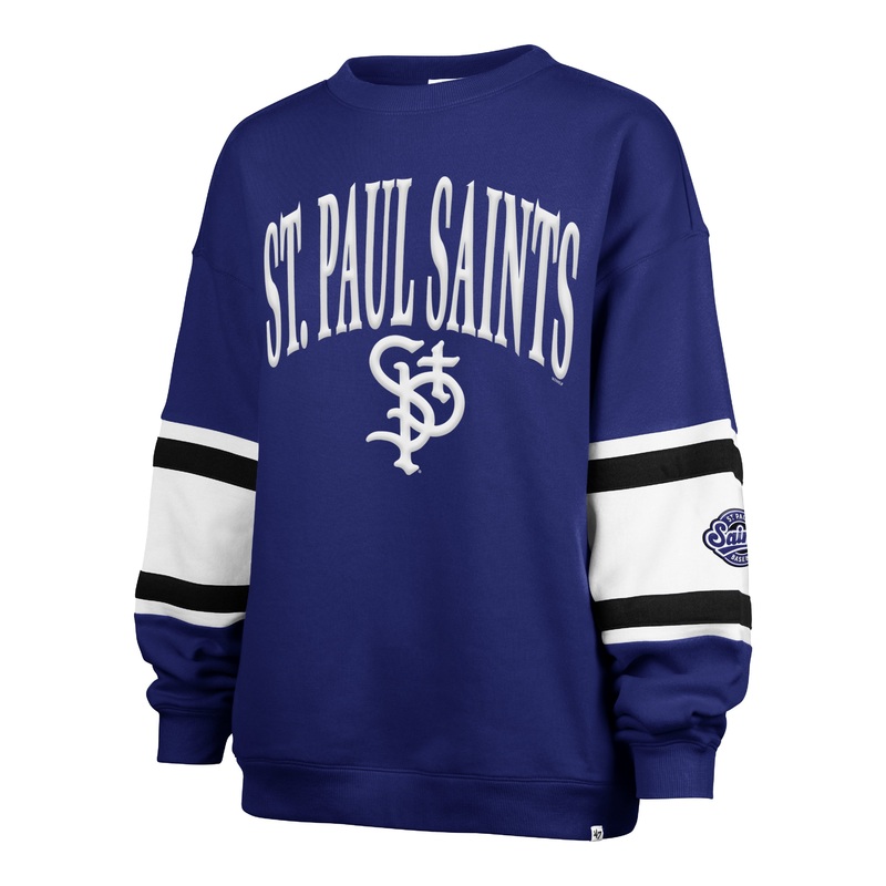 Saints 47′ Brand Women’s Steadfast Sleeve Paneled Crew