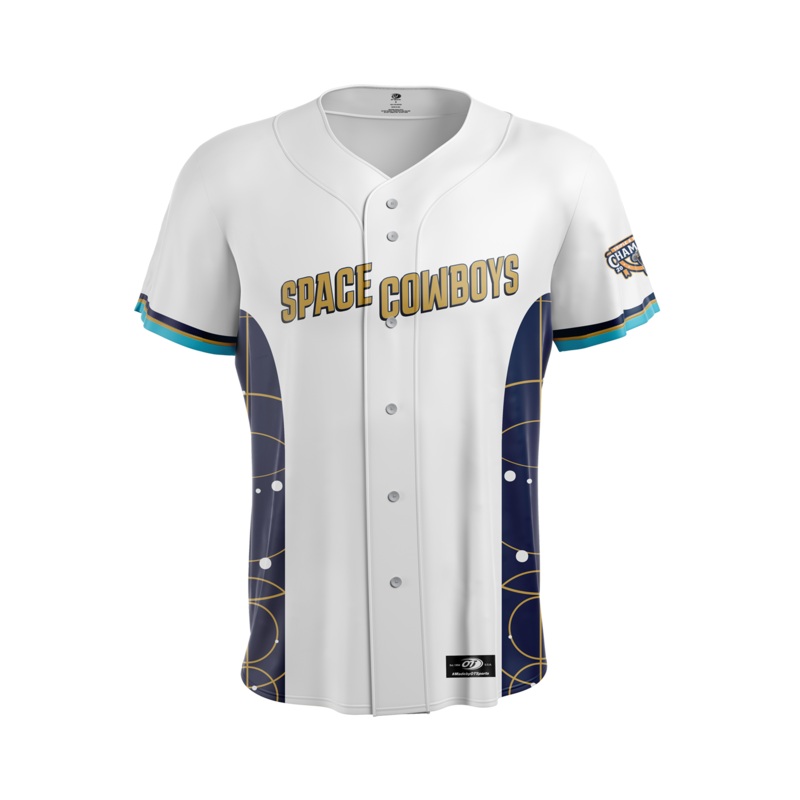 Sugar Land Space Cowboys OT Sports Jersey Gold Replica