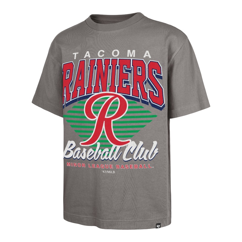 Tacoma Rainiers ’47 Brand Gray Extended Play Foundation Tee