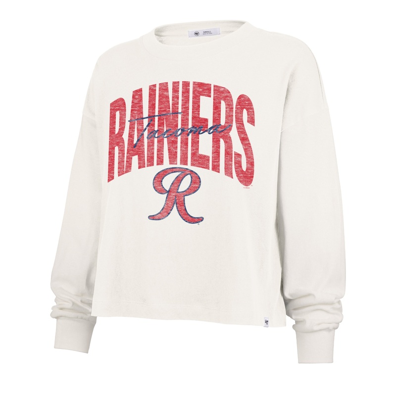 Tacoma Rainiers ’47 Brand Women’s Sandstone Sydney Long Sleeve Tee