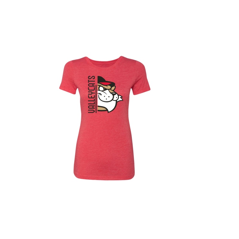 Tri-City ValleyCats Women’s Split Screen Tee