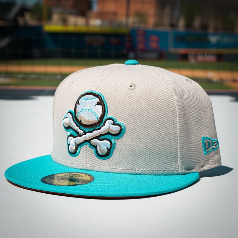 CHIHUAHUAS STONE TEAL 5950 NEW ERA FITTED HAT