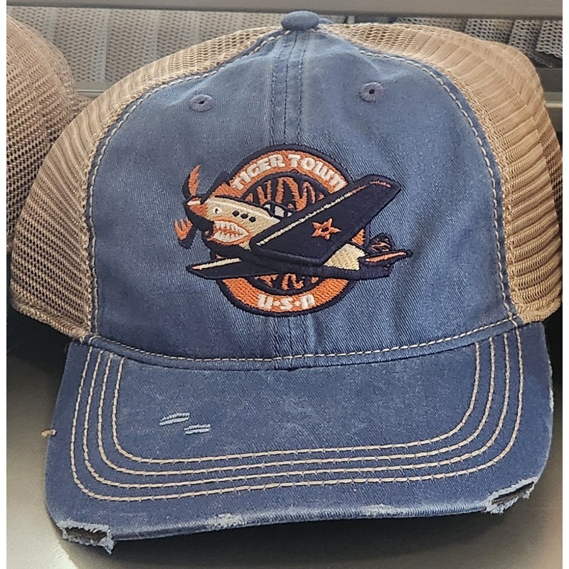 Faded Denim Dash Snapback Hat