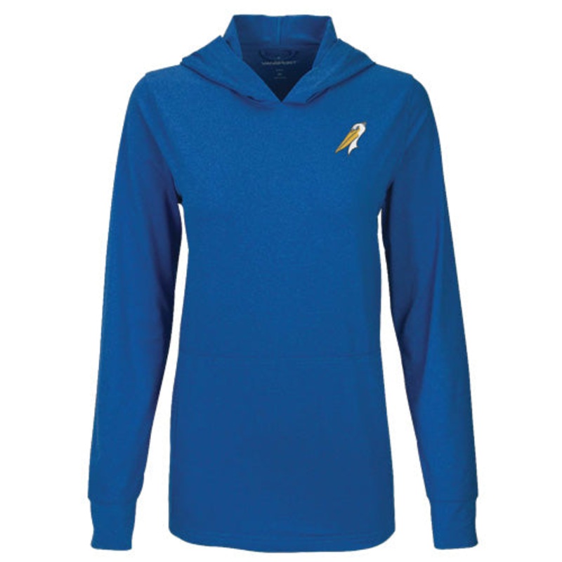 Myrtle Beach Pelicans Vantage Apparel Ladies Cobalt Alternate Trek Hood