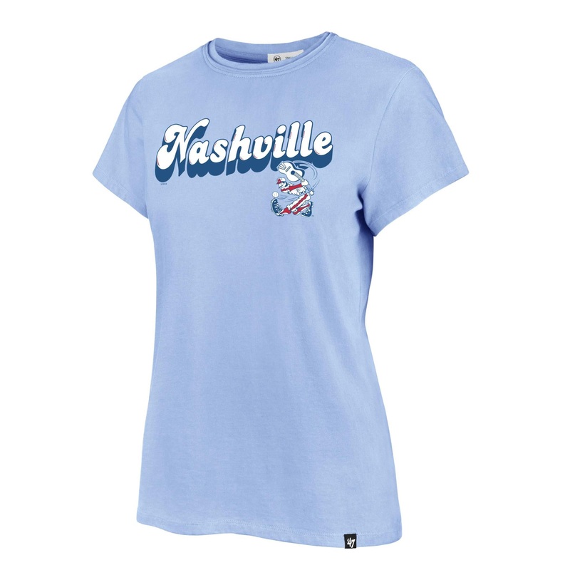 Nashville Sounds ’47 Brand Women’s Gulf Blue Mystic Frankie Tee