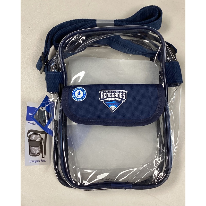 *NEW* HVR Clear View Waterproof Crossbody Stadium Bag