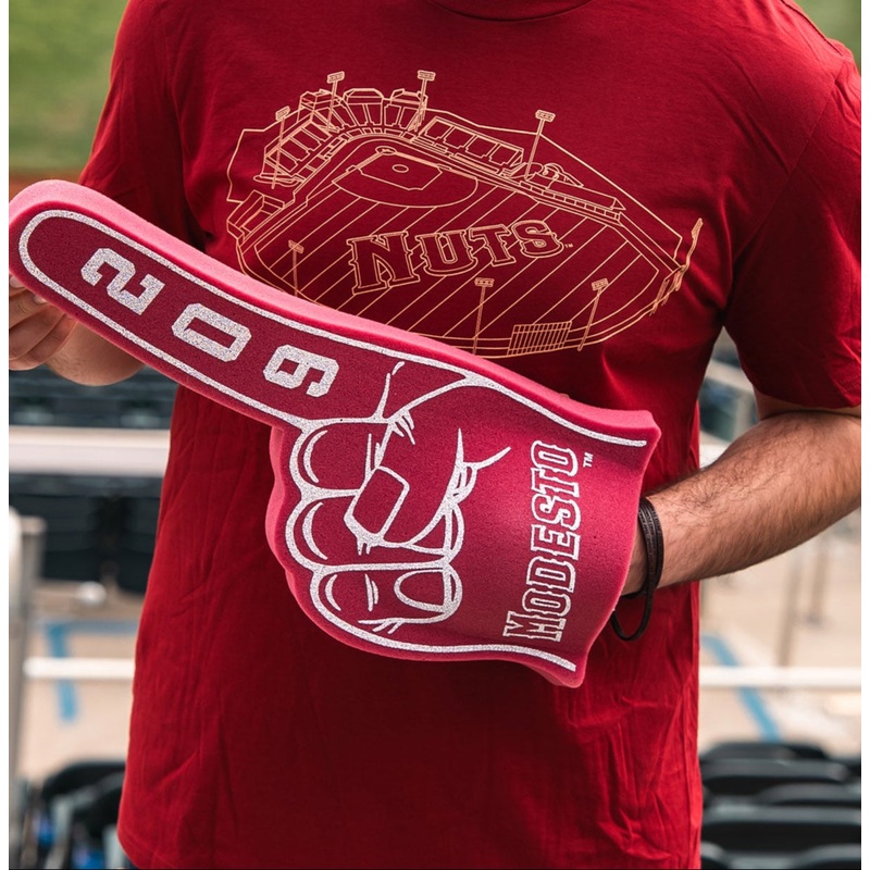 Nuts Foam Finger