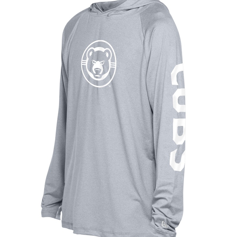 South Bend Cubs New Era Men’s Performance Hooded Long Sleeve T-Shirt