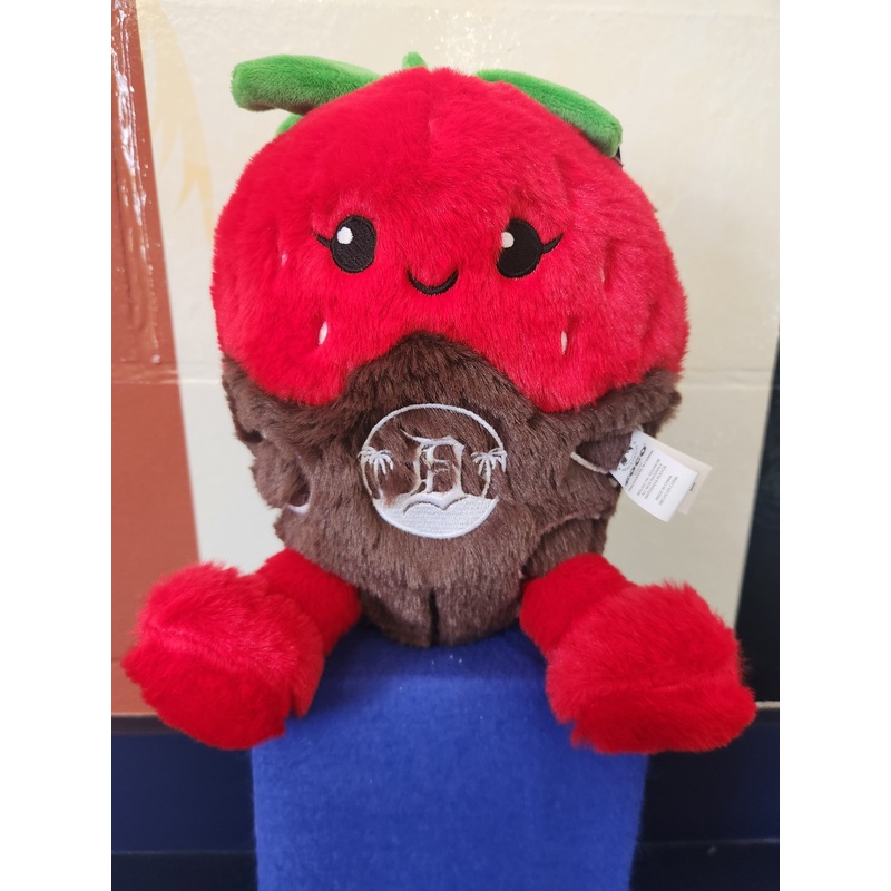 Spring Training Chocolate Dipped Strawberry Plush