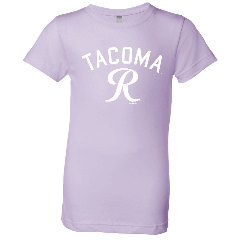 Tacoma Rainiers Girls Puple Tacoma R Tee