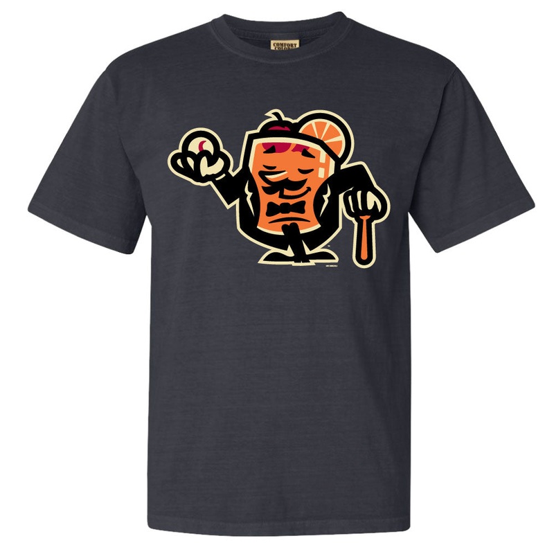 Wisconsin Supper Clubbers Pigment Dyed Graphite Heather T-Shirt
