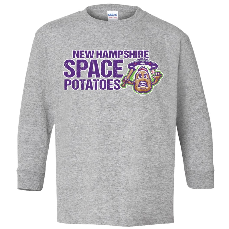 Youth Butkus Space Potatoes Long Sleeve T shirt
