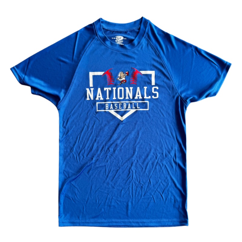 FredNats OT Royal Mesh Back Tee