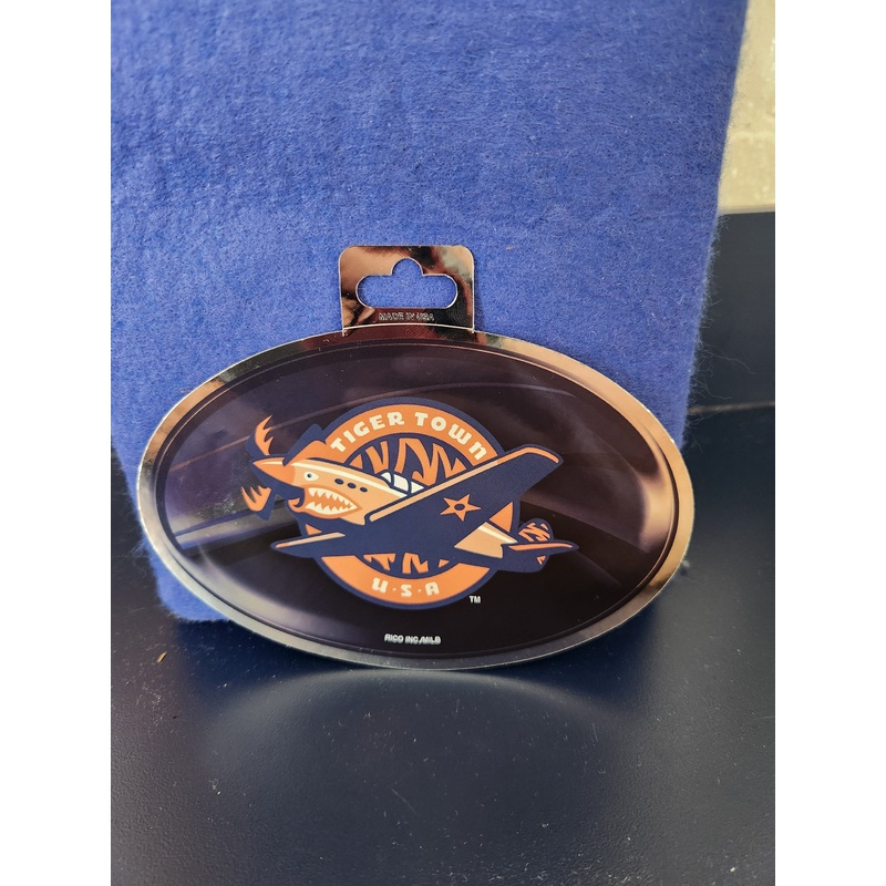 Metallic Tigertown Sticker