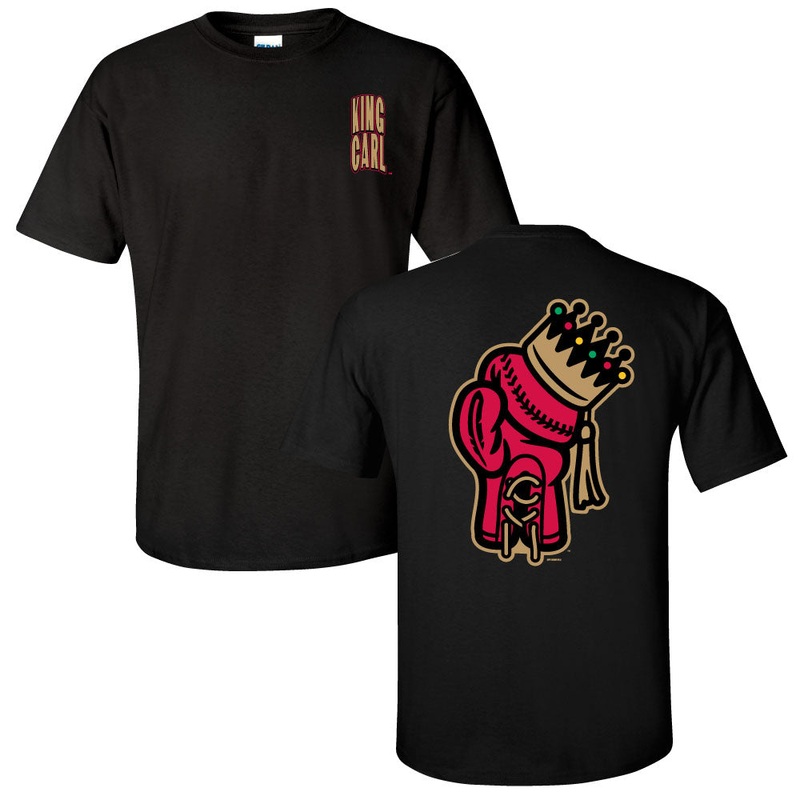 Spokane Indians Black King Carl Tee