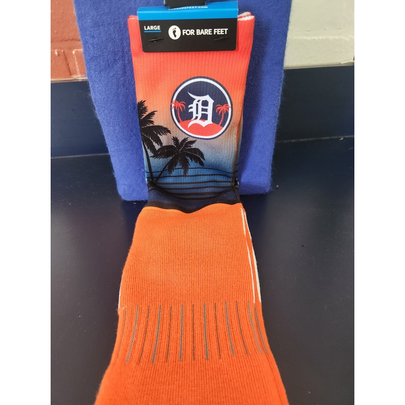 ST Logo Sunset Palm Adult Socks
