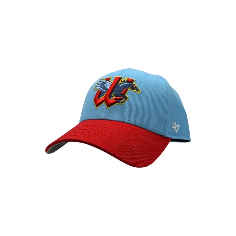 Wichita Wind Surge ’47 Adult 2-Tone Columbia/Red MVP Cap