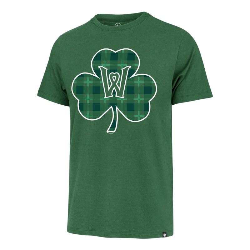 Worcester Red Sox ’47 Green Plaid Heart W SPD Tee