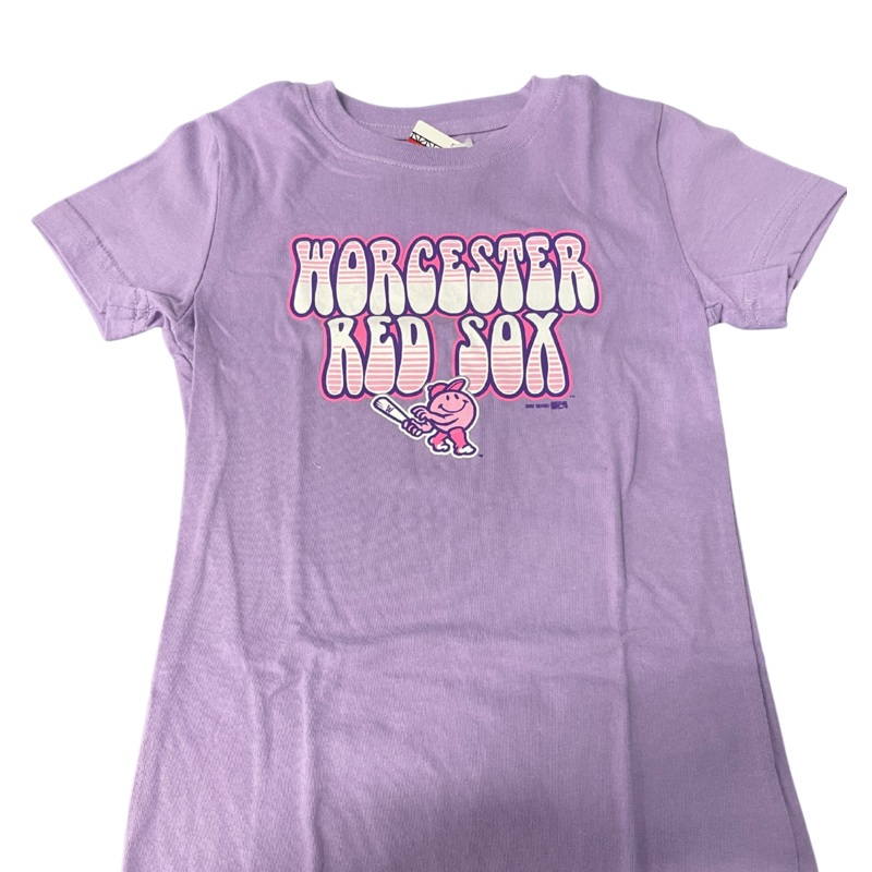 Worcester Red Sox Lilac Youth Shambayla Tee