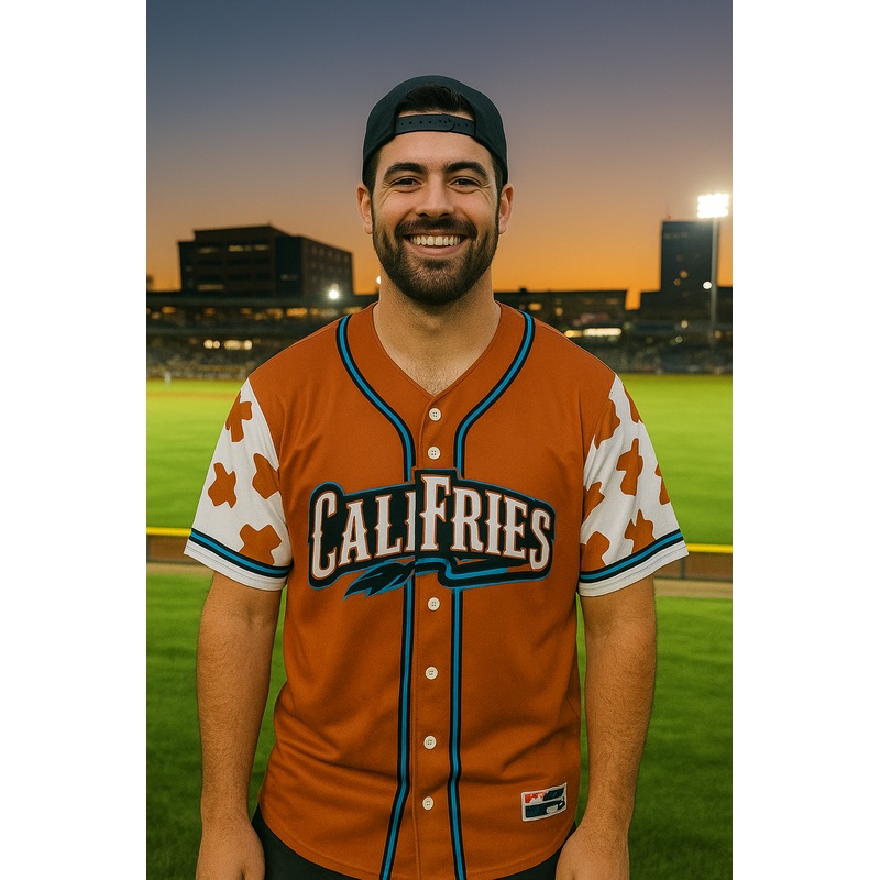 Amarillo Sod Poodles Calf Fries OT Sublimated Jersey