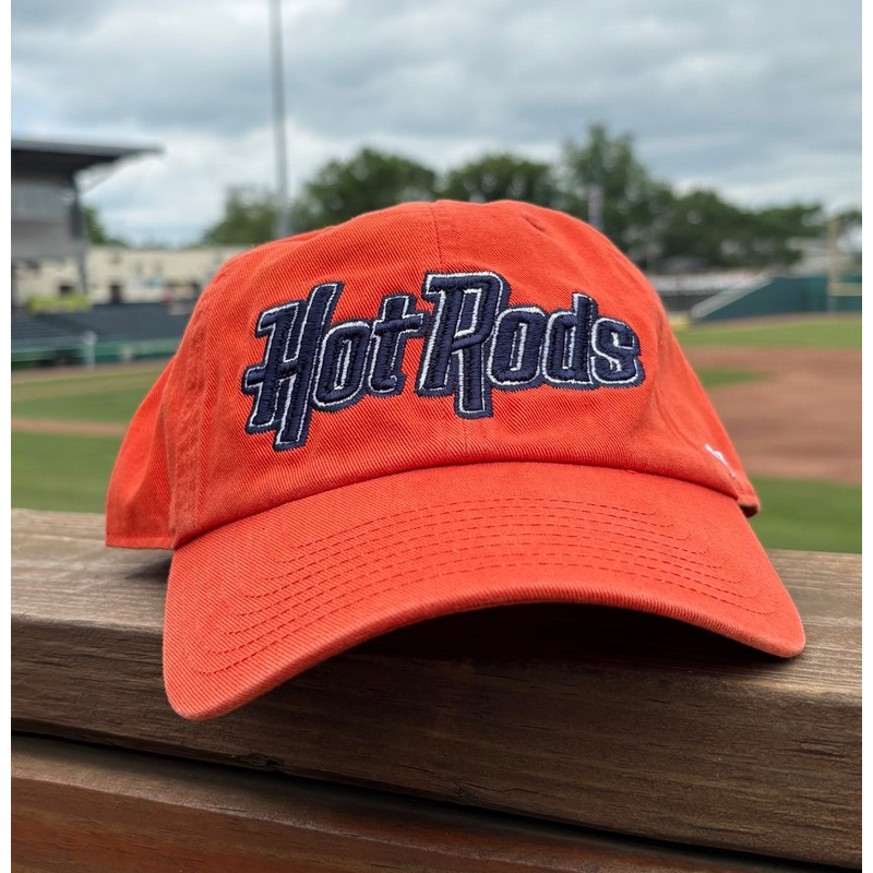 Hot Rods Orange ’47 Adjustable Cap