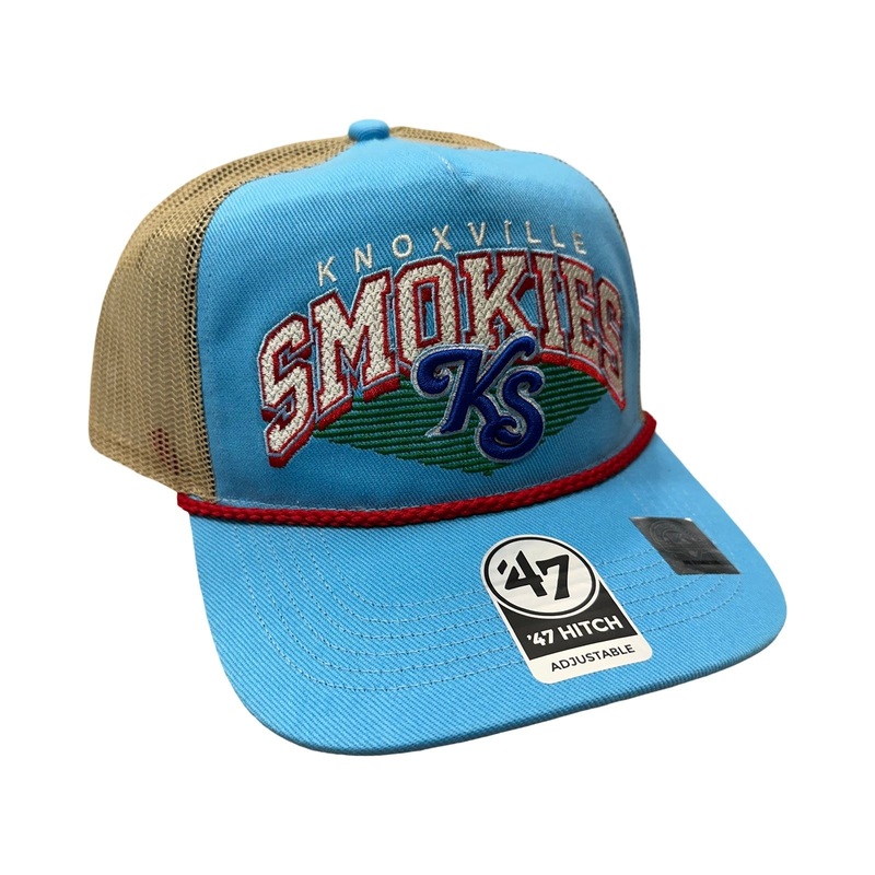 KS Logo Columbia Red Rope Trucker