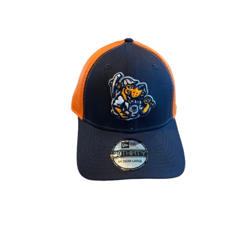 Midland RockHounds 39Thirty Navy and Orange Fitted Hat