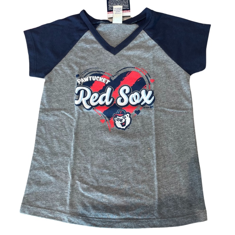 Pawtucket Red Sox Youth Heather Navy Toddler Workhorse