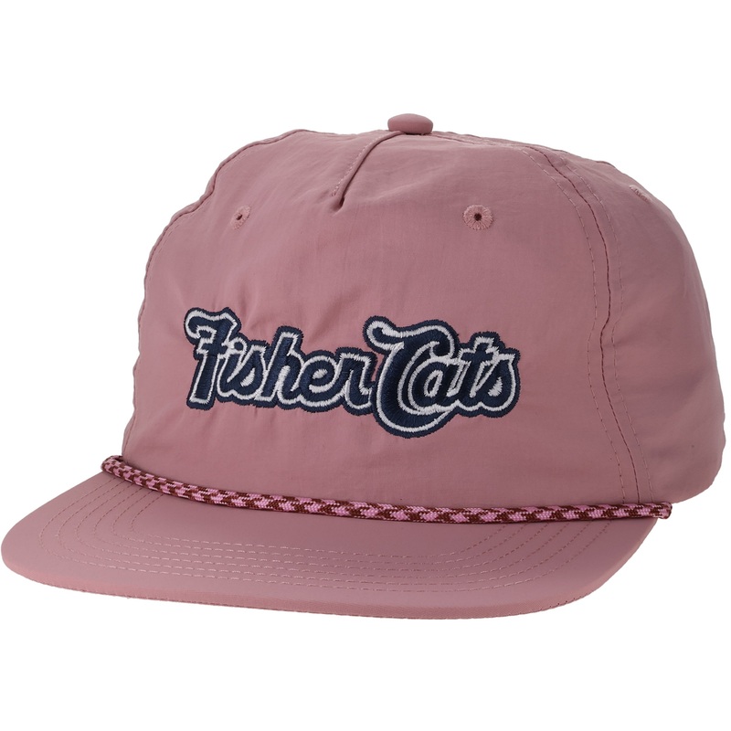 Pink Linen Chill Hat