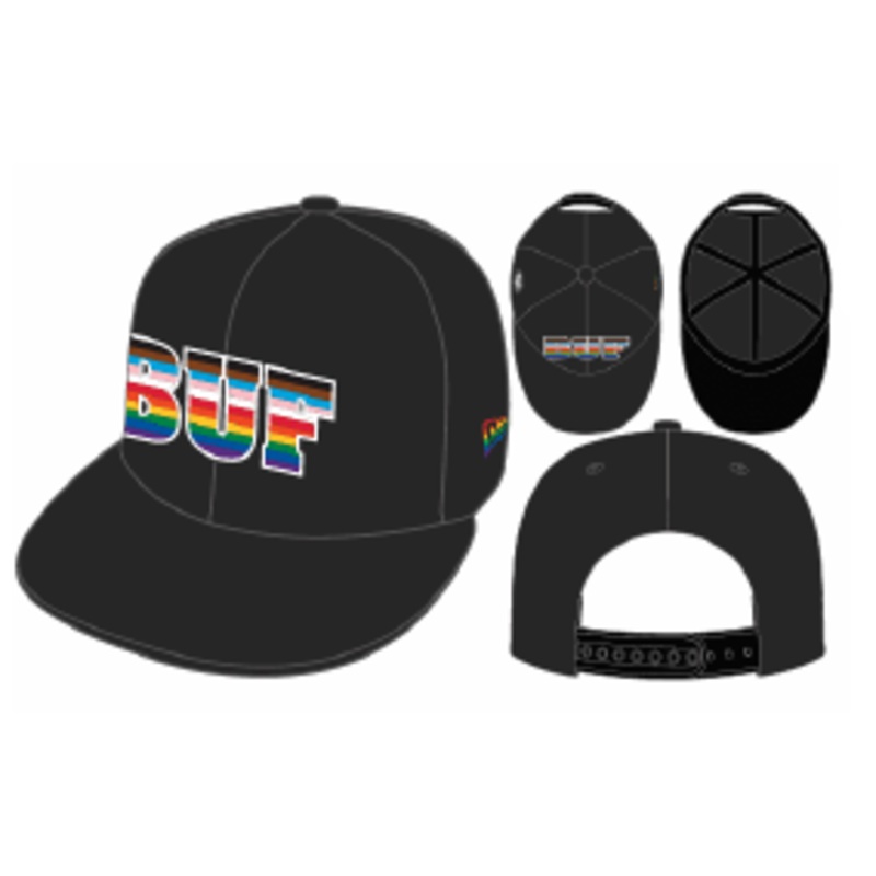 PRE-ORDER Buffalo Bisons BUF Local Pride Black 950 Snap Adjustable Cap